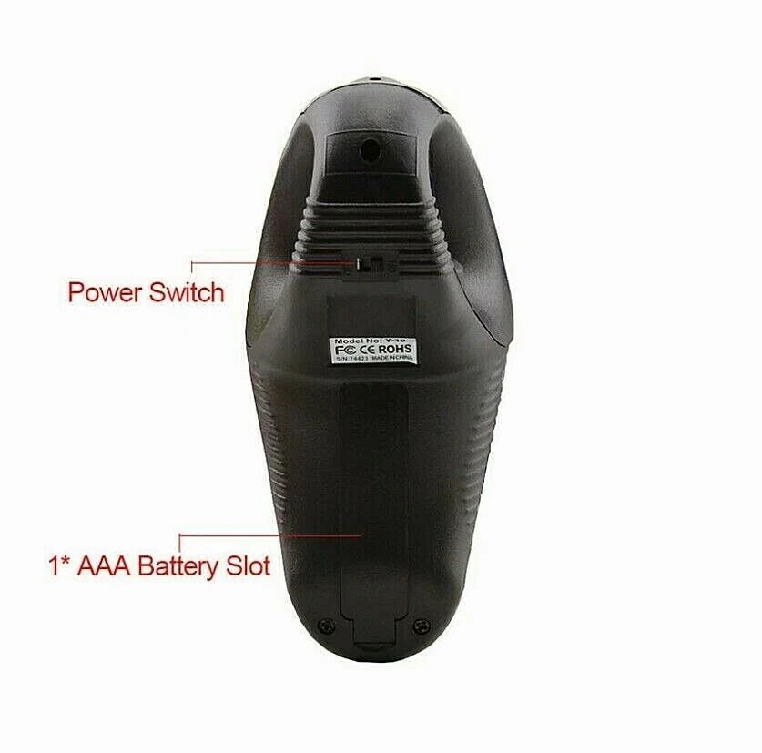 Finger Trackball Mouse HandHeld Mice Laser Pointer 2.4G USB Wireless PC Laptop！！ - Image 4 of 4