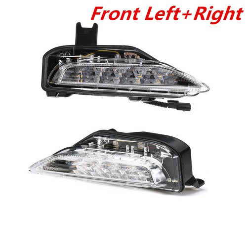Pair Bumper LED Fog Lights Lamps Turn Signal For 2014-2020 Infiniti Q50 Sport - Picture 4 of 15