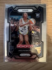 2024 Panini Prizm Monopoly WNBA #15 Jaelyn Brown Rookie RC Dallas Wings