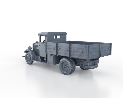 WWII - POLISH FIAT PF-621L NO CANOPY 3D printed model 1/48 1/56 1/72 1/87 - Picture 5 of 5