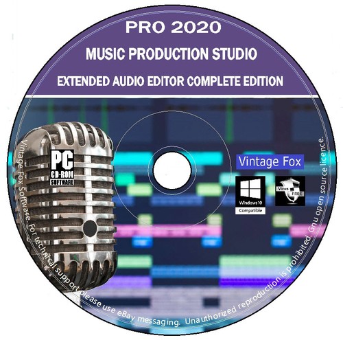 Music Production Studio éditeur audio multipiste enregistreur mixeur édition étendue - Photo 3/4