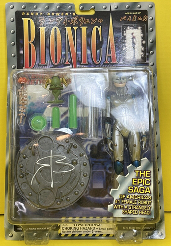 Bionica Robot Bridge of Metropolis Dark Horse Comics 1999 Signed by Randy Bowen - Picture 2 of 21