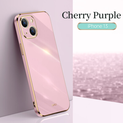 For iPhone 17 15 16e 14 13 11 12 Pro Max XR Shockproof Plating Soft Case Cover