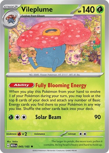 PSA 10 GEM MINT - Vileplume GX #3 Pokemon TCG Dream League