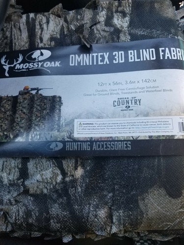 Mossy Oak Omnitex 3D Blind Fabric 12' X 56" - Picture 2 of 4