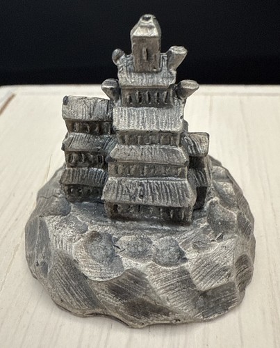 Vintage Figur NORGE Miniatur Zinn Medevial Burg tolle Details siehe Fotos - Bild 4 von 5