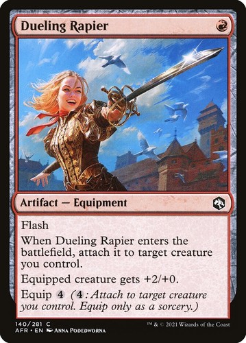 Dueling Rapier (140) Adventures in the Forgotten Realms AFR MTG Magic - Picture 1 of 1