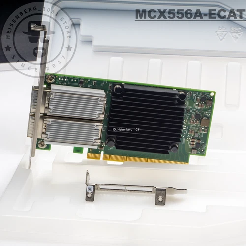 MCX556A-ECAT Mellanox ConnectX-5 VPI Adapter Card EDR IB 100GbE Dual-Port QSFP28