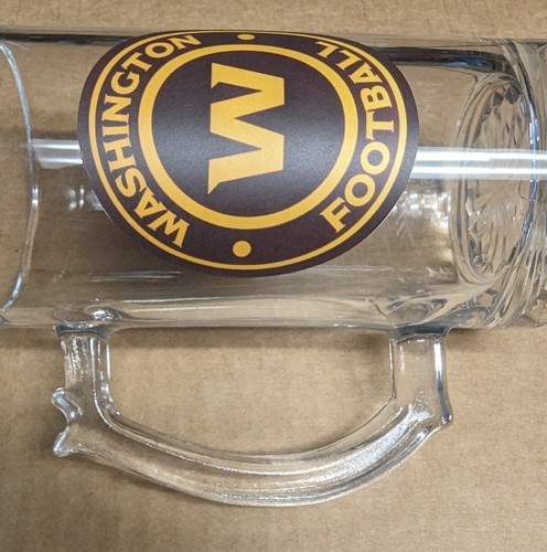 Taza de piedra de cerveza de vidrio Washington Commanders - NFL - bonita - Imagen 8 de 9