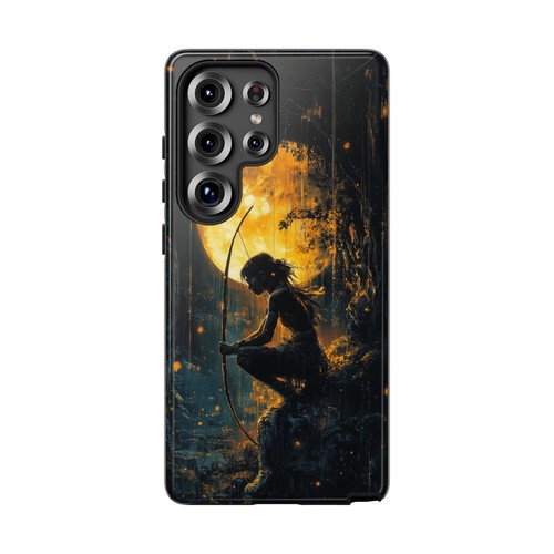 Aztec Girl Hunter Bow Arrow - Phone Ink Case for iPhone, Galaxy, Pixel - Picture 194 of 281