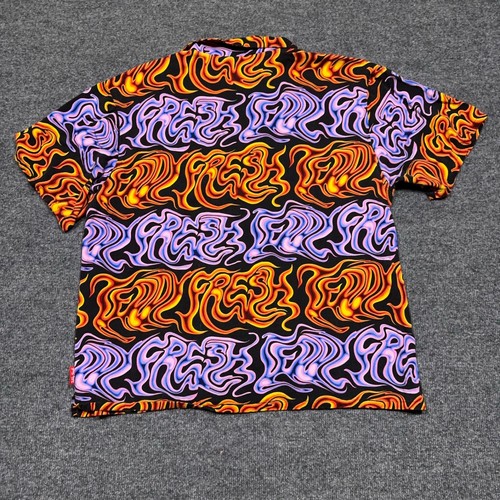 Teddy Fresh Shirt Men's 3XL Oil Spill Colorful Short Sleeve H3H3 - Picture 5 of 8