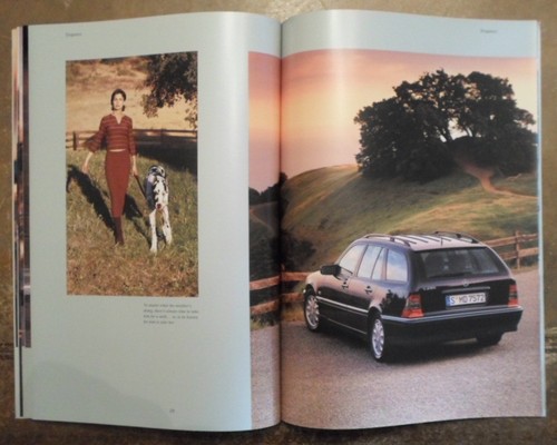 MERCEDES BENZ C CLASS ESTATES orig 1997 UK Mkt Prestige Sales Brochure + Specs - Picture 6 of 12