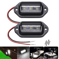 2x Marine Boat Led Stern Navigatioin Lights White 12v Cabin Deck Courtesy Light 2x Marine Boat Led Stern Navigatioin Lights White 12v Cabin Deck Courtesy Light