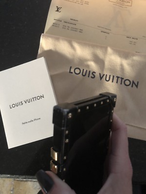 GENUINE LOUIS VUITTON IPHONE 7 EYE TRUNK BROWN MONOGRAM CASE