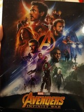 AVENGERS INFINITY WAR - 4k UHD +Blu Ray TARGET LIMITED Special EDITION -W/CODE