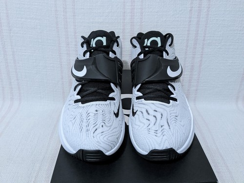 Nike KD 14 TB White Black Vapor Green Oreo Durant DA7850 100 Men's Shoe Size 11 - Picture 3 of 11