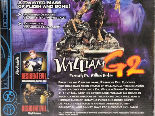 Resident Evil 2 William G2 Resin Statue Palisades Dr. William Birkin 325 / 400 - Picture 21 of 24
