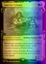 MTG Samwise Gamgee (673/915) The Lord of the Rings Tales of Middle-earth LP FOIL