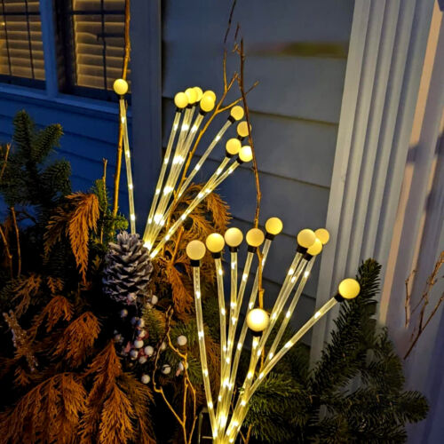Swaying Solar Garden Lights W the Wind, Money-Saving Patio Decor IP65 Waterproof - Picture 14 of 23