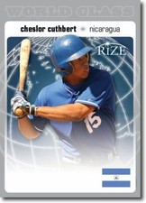 25-Count Lot CHESLOR CUTHBERT 2012 Rize Rookie WORLD CLASS RCs