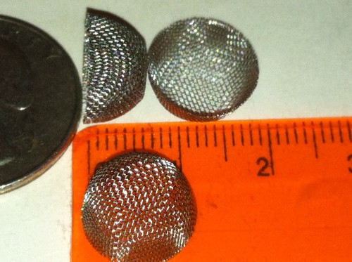 5x Tobacco Pipe Screens Stainless Round Basket Mold Bowl Cup 6mmx12mm 1/4"x1/2" - Picture 3 of 4