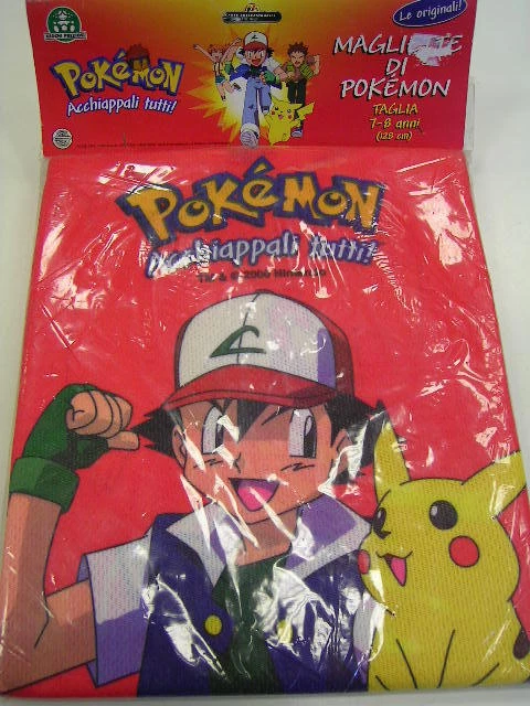 MAGLIETTA POKEMON TAGLIA 7 8 eBay