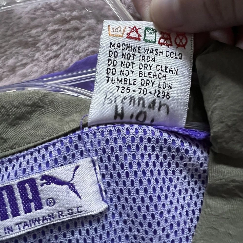 Chaqueta cortavientos ligera vintage PUMA para mujer talla S Foto 3 de 4