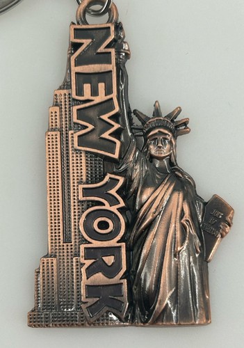 Design USA Souvenir NEW YORK Keychain Key Ring Fob - Picture 2 of 5
