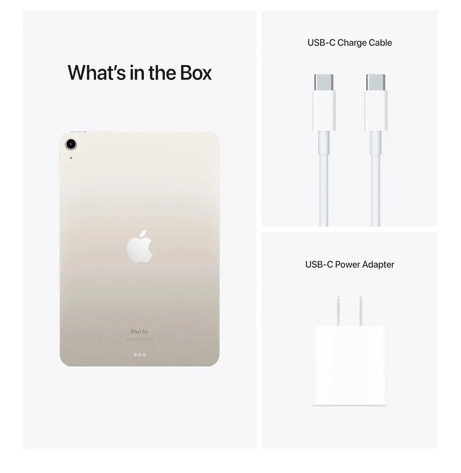 Apple iPad Air 5th Gen 2022  M1 - Wifi Only - 10.9in 64GB - Excellent - Image 4 of 4