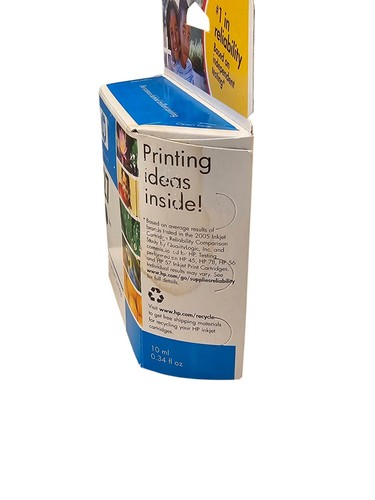NEW SEALED!!! GENUINE HP 27 Black Ink Cartridge C8727AN 2008 Fast Shipping - Picture 4 of 5