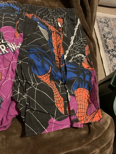 Vintage Spider-Man Boxers 1994 Underwear Marvel Comics 34 M 36 Medium Clothes - Picture 6 of 8
