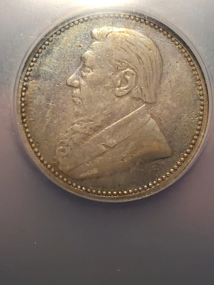 South Africa Key Date 1893 Penny NGC FINE DETAILS  - Image 2 of 4