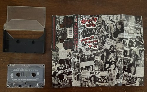 Motley Crue - Decade of Decadence Cassette Tape 1991 Greatest Hits ‘81-‘91 - VGC - Picture 3 of 4