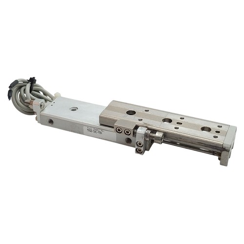 SMC MXQ6-50C-M9N Pneumatic Precision Slide Table, ø6mm Bore, 50mm Stroke, M5x0.8 - Picture 9 of 14