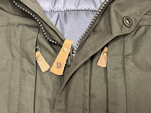 Fjallraven Olive Green G1000 Skogso Padded Insulated Jacket 82279 - Men's XXL - Picture 5 of 14