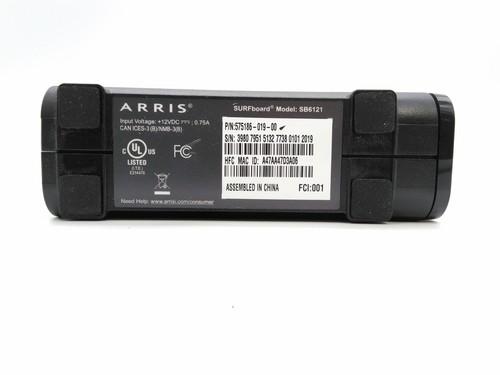 ARRIS Surfboard SB6121 DOCSIS Cable Modem, Defective - Picture 5 of 5