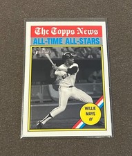 2025 Topps Heritage - All-Time All-Stars Willie Mays #341 Chrome