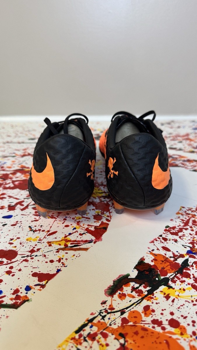 Nike Hypervenom フットサルシューズ 黒/オレンジ　26.5 Nike Hypervenom Phinish ll FG ACC Black Orange 759980-008