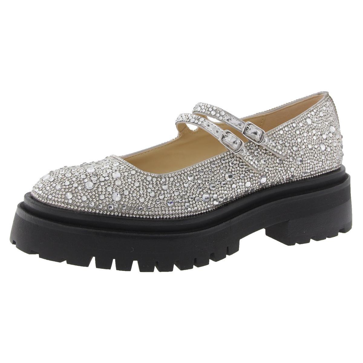 Betsey Johnson Женское платье Rico со стразами Mary Janes BHFO 0920