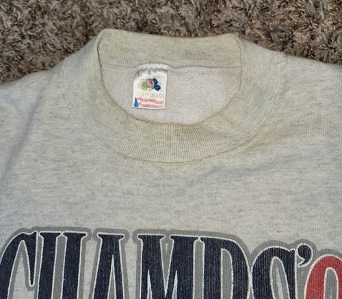 Vintage 1992 Dallas Cowboys Super Bowl XXVII NFL Football Crewneck Sweatshirt XL - Bild 10 von 12