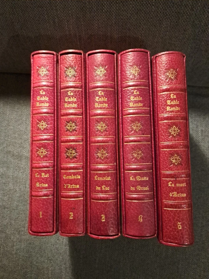 les romans de la table ronde,  Illustrée Gradassi Complet 5 Tomes - Photo 2/4