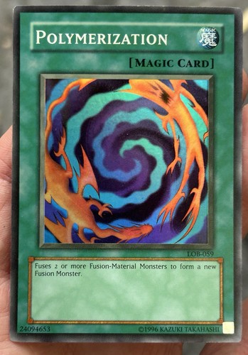 Yu-Gi-Oh! TCG - Polymerization - Super Rare Holo - LOB-059 - Picture 3 of 3