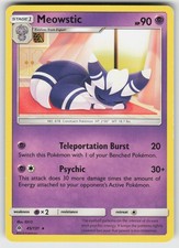 Meowstic Rare SM - Forbidden Light 45/131 Pokemon