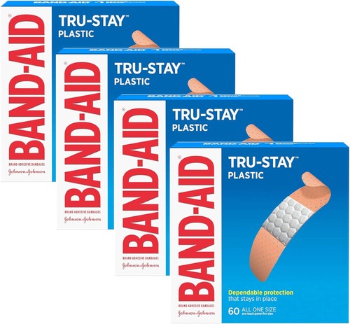 Pflaster Tru-Stay Kunststoffstreifen selbstklebende Bandagen alle Einheitsgrößen 60ct (9er Pack) - Bild 12 von 13