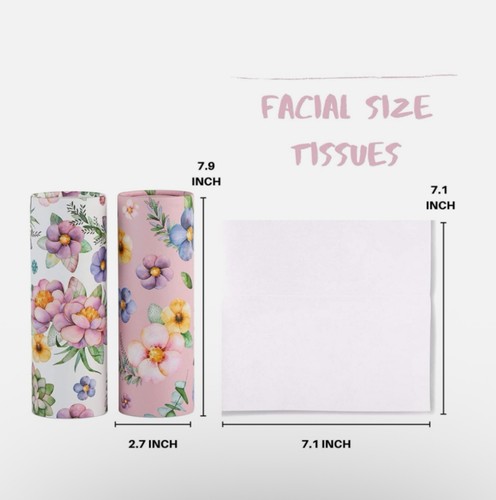 Tubos de tejido cilíndricos Winoo Designs y Kleenex dos paquetes de 4 y uno de 3 = 11 en total - Imagen 3 de 10