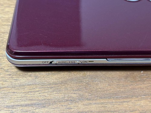 SONY VAIO Type P VGN-P70H Garnet Red And VGP-DA10 Intel Atom Z520 RAM 2GB - Picture 6 of 12