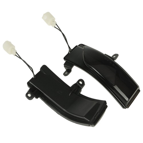 Smoked Switchback Sequential Flash LED Side Mirror Turn Signal Lights For Subaru - Picture 6 of 10