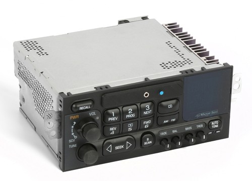 1999 Chevrolet Monte Carlo AM FM Radio Aux Input Bluetooth CD Controls - Picture 3 of 5