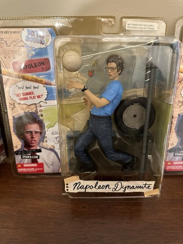 Lot Of 5 Napoleon Dynamite McFarlane Action Figures Complete Set Pedro Kip - Bild 3 von 7