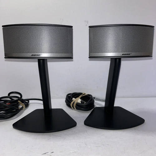 BOSE Companion 5 Multimedia Speaker System w/ Stands LEFT & RIGHT SPEAKERS ONLY 